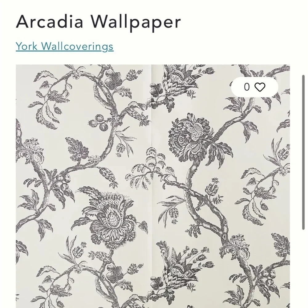 Anthropologie Arcadia Wallpaper NWT